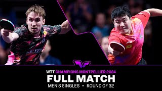 FULL MATCH  Jules Rolland vs Liang Jingkun  MS R32  WTTMontpellier 2024 [upl. by Etteraj222]