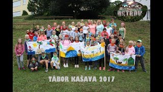 Tábor Robinsonův ostrov  Kašava 2017 [upl. by Atsirk407]