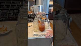 Canning pasta sauce pastasauce waterbathcanning howtocantomatoes canningspaghettisauce [upl. by Trevar]