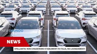 Stellantis non chiuderemo stabilimenti in Italia no licenziamenti [upl. by Charissa]