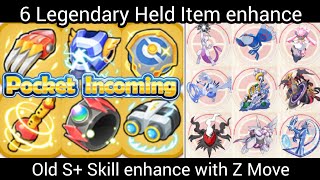 EngViệt 1 số Legendary Held Item được nâng cấp Skill 1 số S nâng cấp Z Move  Pocket Incoming [upl. by Cordalia76]