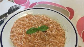 Risotto con passata di pomodoro videoricetta n° 1118 [upl. by Timon]