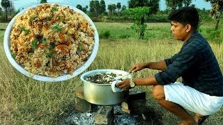 Hyderabadi Chicken Biryani  Yummy Chicken Biryani Recipe  Cooking Skill  Village Food [upl. by Yrret]