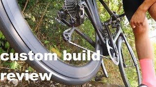 Farsports Chinese carbon clinchers 2018 Custom wheel build indepth review [upl. by Nitfa]