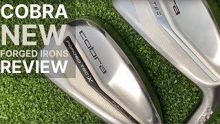 COBRA Forged Tec and Forged Tec X Irons Review [upl. by Winnifred]