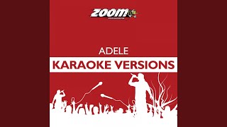 Rumour Has It No Backing Vocals Karaoke Version Originally Performed By Adele [upl. by Maurey]