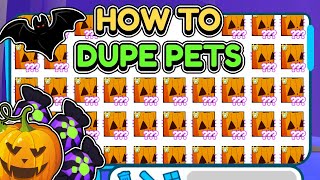 😱TUTORIAL🍬HOW TO DUPE PETS IN Pet Simulator X [upl. by Sobel]