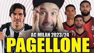 PAGELLONE CALCIOMERCATO 202324  AC MILAN [upl. by Airal]