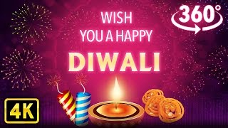 Happy Diwali 2016 4K  360 Degree Video  Diwali Special  Chellame Chellam [upl. by Esinehc]