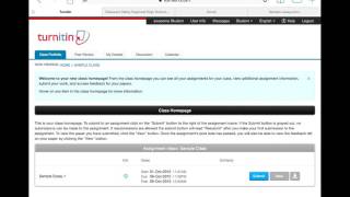 Turnitincom Student File Upload Tutorial [upl. by Amund]