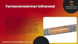 Terrasverwarmer Infrarood  Infrarood Verwarming Soest [upl. by Ariom]