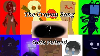 The Crayon Song gets ruined Apeirophobia robloxGacha [upl. by Einner]