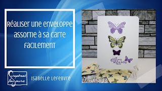 Comment utiliser lenvelope punch board de StampinUp [upl. by Euqilegna]