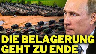 Deutschland erhöht den Druck auf Russland 77 Leoparden und schwere Artillerie für die Ukraine [upl. by Meehyrb]