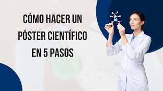 Cómo Hacer un Póster Científico en 5 Sencillos Pasos [upl. by Rooney]