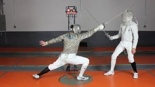 Saber Fencing Techniques  The Sport of Fencing [upl. by Annwahs]