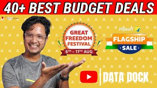 40 Best Budget Deals on Amazon Great Freedom Festival amp Flipkart Flagship Sale 2024 datadock [upl. by Eeral]