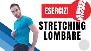 STRETCHING LOMBARE esercizi da EVITARE e da FARE per il mal di schiena [upl. by Akcimahs]