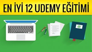 EN İYİ 12 UDEMYCOM EĞİTİMİ  HEDİYELİ TAVSİYE UDEMY EĞİTİMLERİ [upl. by Nwavahs125]