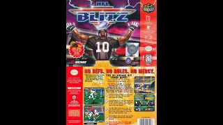 NFL Blitz Nintendo 64  Denver Broncos vs Chicago Bears [upl. by Geller368]