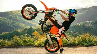 Dirt Bike Wheelie Compilation  Wheelie Edition 2021 HD [upl. by Ahsikit]