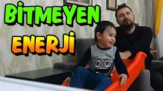 Bitmeyen Enerji  Oğlumla Kaydırak Oyunu [upl. by Jevon244]