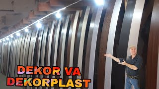 DECOR VA DEKOR PLAST GULAR NARHLAR [upl. by Epolenep337]