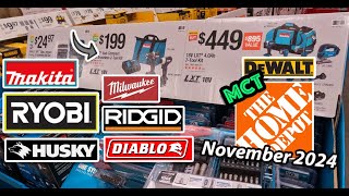 Holiday tool sales at Home Depot [upl. by Winthrop437]