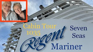 Regent Mariner Concierge Suite 1035 Cabin Tour [upl. by Arrio]