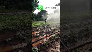 irrigation system in Agriculture Yuzuak Atom 40 irrigation tast tanzania farmer farming kilimo [upl. by Huntington117]