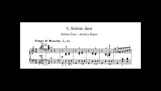 Edvard Grieg  Anitras Dance Peer Gynt Piano Sheet Music [upl. by Toomay]