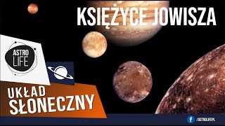 Obiekty Układu Słonecznego Galileuszowe księżyce Jowisza  AstroLife [upl. by Brindell787]