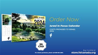 2024 Israel In Focus Calendar Canada [upl. by Amery]