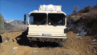 Albanien Offroad Steyr 12M18 Puch Pinzgauer MAN KAT1a1 [upl. by Fulmer]