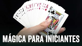 MÁGICA PARA INICIANTES Curso de Mágicas com Baralho 9 [upl. by Cirda723]