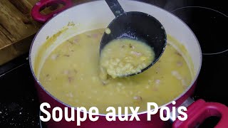 Recette de Soupe aux pois facile et rapide [upl. by Lucas]