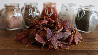 The difference between Biltong amp Beef Jerky [upl. by Leuqer]