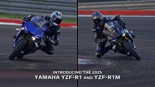 2025 NEW YAMAHA YZF R1 AND YZF R1M INTRODUCED [upl. by Aicinoid]