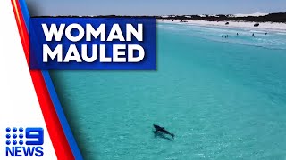 A young woman has been mauled by a shark at a notorious surfbreak near Esperance [upl. by Arihs935]