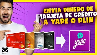 Cómo retirar dinero de tu de tarjeta de crédito a Yape o Plim  Perú [upl. by Macpherson554]