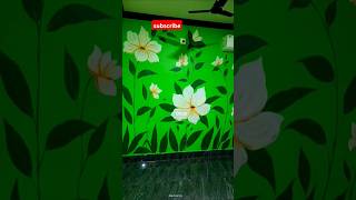 3d wall painting designs ideas homemade bapunums art shorts [upl. by Ross]