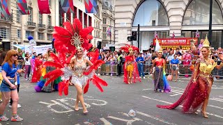 🌈 Pride in London 2023 Part II  🇬🇧LONDON CITY TOUR 4K [upl. by Nauj]