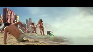 Geostorm all disasters with Spongebob Best day ever song [upl. by Thomajan]