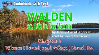 Chapter 2 ✫ Walden by Henry David Thoreau ✫ Learn English through Audiobook [upl. by Strang]