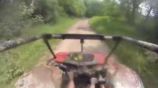 RZR 900S Trail riding Lake Carroll Illinois [upl. by Zahc952]