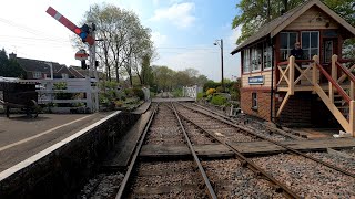 Drivers Eye View  Kent amp East Sussex Railway  Tenterden to Bodiam  4K [upl. by Dazraf86]