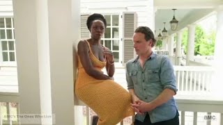 Andrew Lincoln and Danai Gurira discuss leaving The Walking Dead [upl. by Perice384]