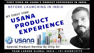 VERY FIRST USANAS PRODUCT EXPERIENCE IN INDIA  PRODUCT REVIEW BY DILIP SIR  USANA Launch  2023 [upl. by Noteek16]