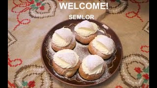 How to make Swedish Semlor recipe  Swedish Recipe [upl. by Ojahtnamas]