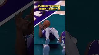 Top Funniest moments in NBA history 🤣 nba shorts funny nbaplayers basketball nbahistory [upl. by Repohtsirhc]